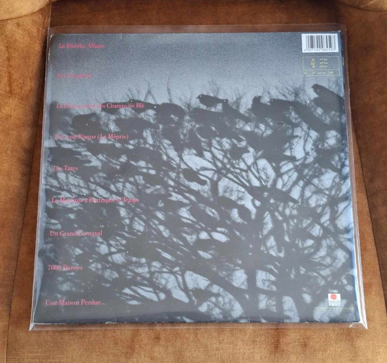 LP Indochine – 7000 Danças 1987 Original Gatefold – photo 4